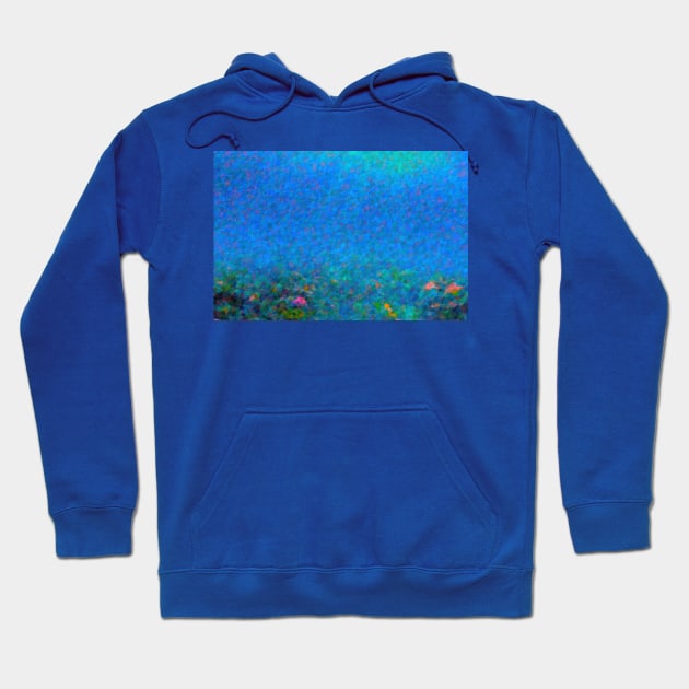 Coral Reef Pointillism Hoodie by cannibaljp